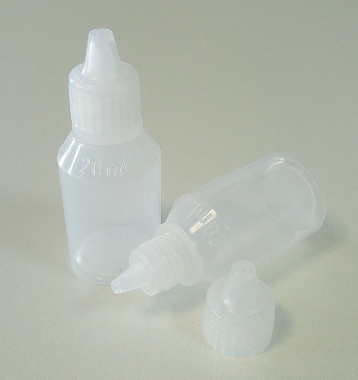 Boca plastična, 20ml, kapalica