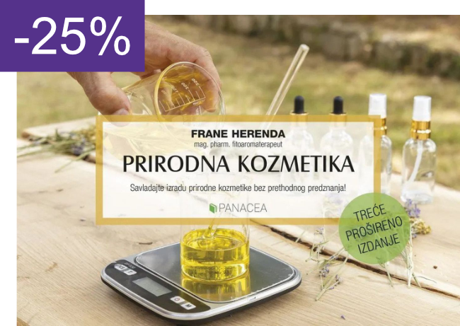 Knjiga prirodne kozmetike - sniženje 25%